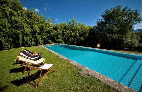 Travassos Hotel | Quarto Duplo com Jardim e Piscina