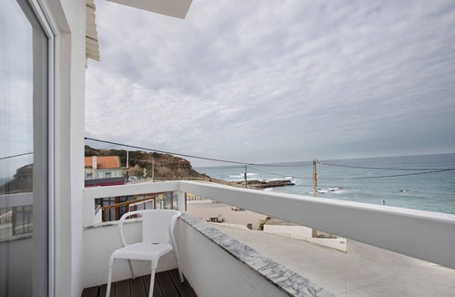 Ribamar Apartment | Room 'Vista Mar 1' with Balcony and Wi-Fi
