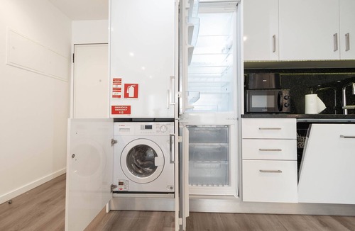 Lisbon Old Town Apartment | Savory Black Apartment, Sete Rios, Lisbon!New!