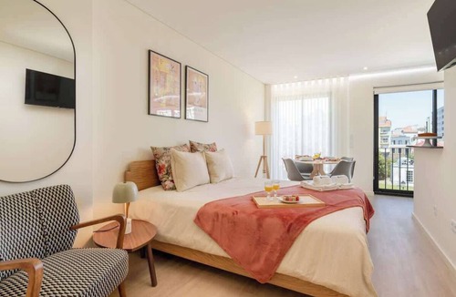 Bonfim Apartment | Stylish Flats w/Balcony by HostWise
