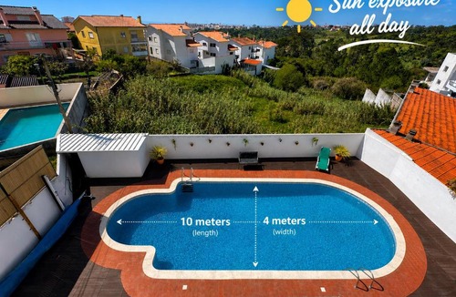 Tavarede Villa | Sunny Villa with Pool & Beach View - Beach 5 min