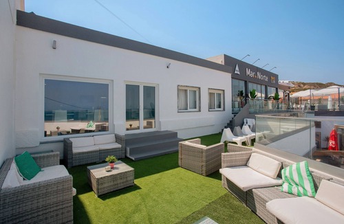 Ribamar Apartment | Twin Room 10 with Balcony and Wi-Fi