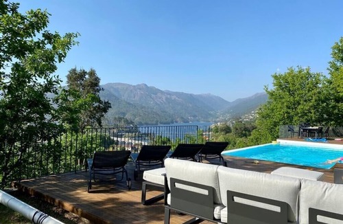 Rio Caldo Villa | Villa Individuelle Avec Piscine/Terrain, vue - Gères - Caniçada - Rio Cavado