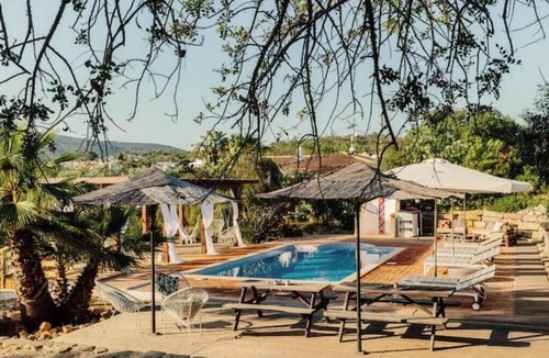Olhao Cabin | Writer's retreat: cottage with outdoor bath and pool