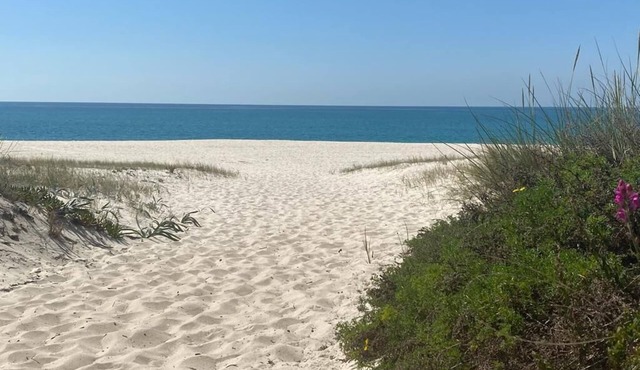 2-bedroom apartment with a private garden and terrace, in a condominium with a pool in Comporta