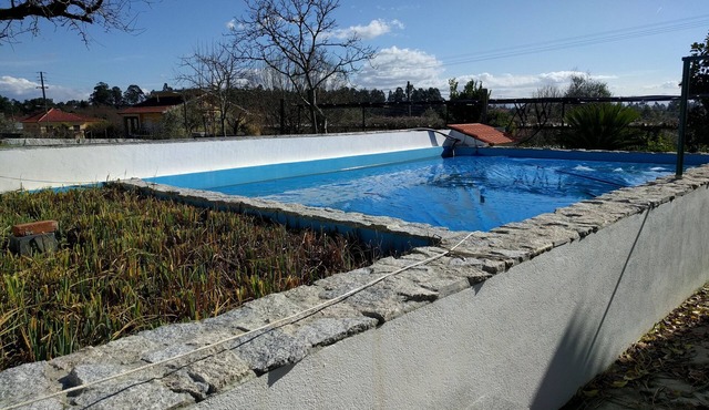 5-bedroomed villa, private pool, large secure garden in Santa Comba Dao