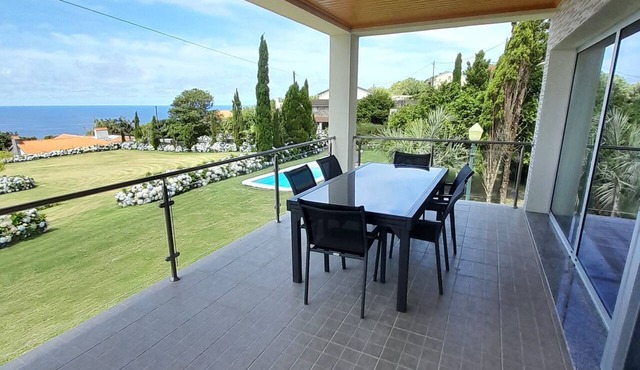 AHR-New Casa do Canto, gorgeous house garden with pool, panoramic sea view AL178 in Candelária
