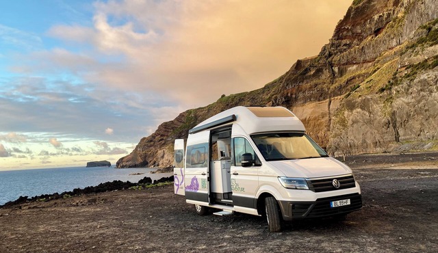 Campervan RV Amped Campers Unlimited drivers and kilometers, all included in Arrifes