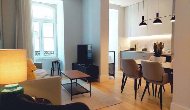 Flat 101 Lisbon 2 bedrooms Elevator AC in Lisbon
