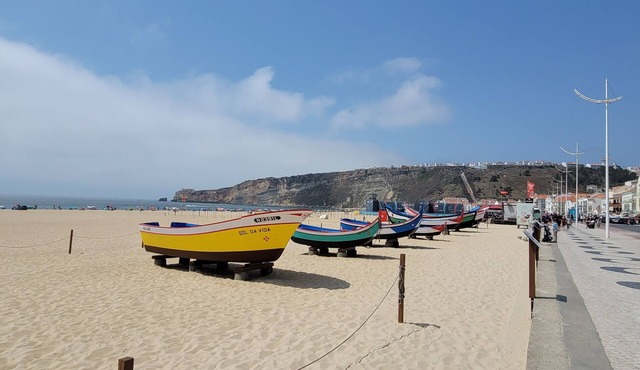 Gorgeous 1 BDR (sleeps 4) w/Ocean View 2 min from the beach in Nazaré