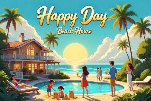 Happy Day Beach House in Almada