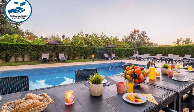 Holiday villa with BBQ and heatable pool in Albufeira