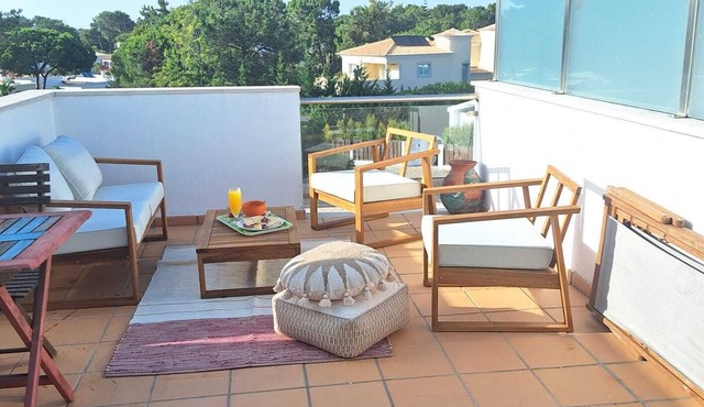 In Troia, 2-room apartment, just a 3-minute walk from the beach in Soltroia