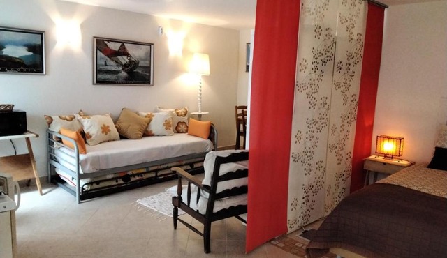 Manta Rota Beach,open space apartment , terrace,garden in Vila Real Santo Antonio
