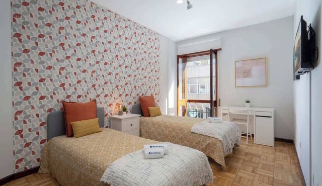 Prized Spacious Flat | Balcony by HostWise