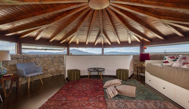 Rebuilt 19th-Century Windmill Retreat in Ponte de Lima, North Portugal in Ponte de Lima