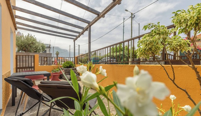 Sea view apt w/cozy patio & parking. Stunning Seixal & Porto Moniz views.