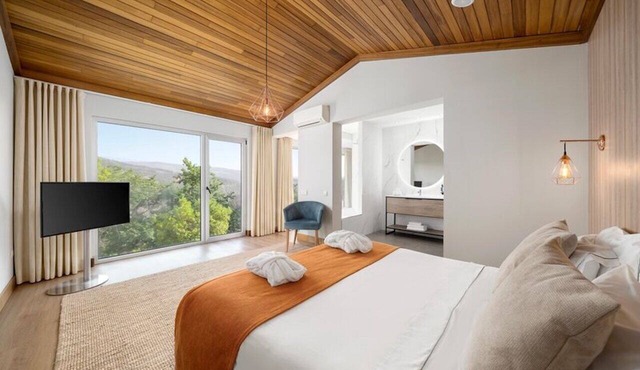 Serene Mountain View & Modern Comfort Stay | Free Parking + Infinity Pool