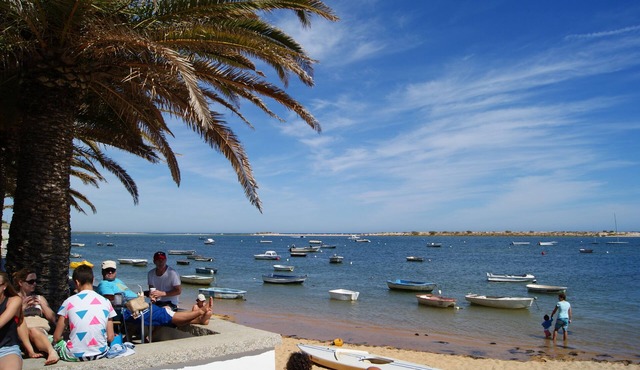 Studio! Private pool! Garden! Large view a 15-minute walk from the beach! in Vila Nova de Cacela