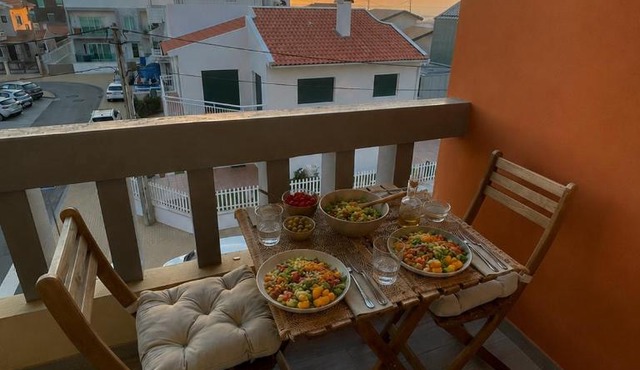 Sunny Offshore Ocean & Ria Views in Costa Nova in Ilhavo