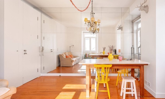 Encarnacao Apartment | JOIVY Chic 2BR Apt in Bairro Alto, 2mins to São Pedro de Alcântara viewpoint