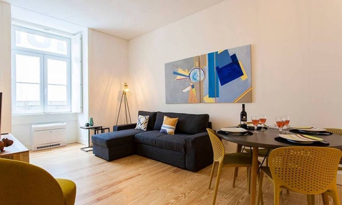 Santa Maria Maior Apartment | JOIVY Modern 1-bed Apt nearby Praça do Comércio, in Baixa
