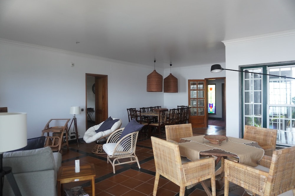Porto Judeu House | Enormous pool and 180 degree ocean view home for 12