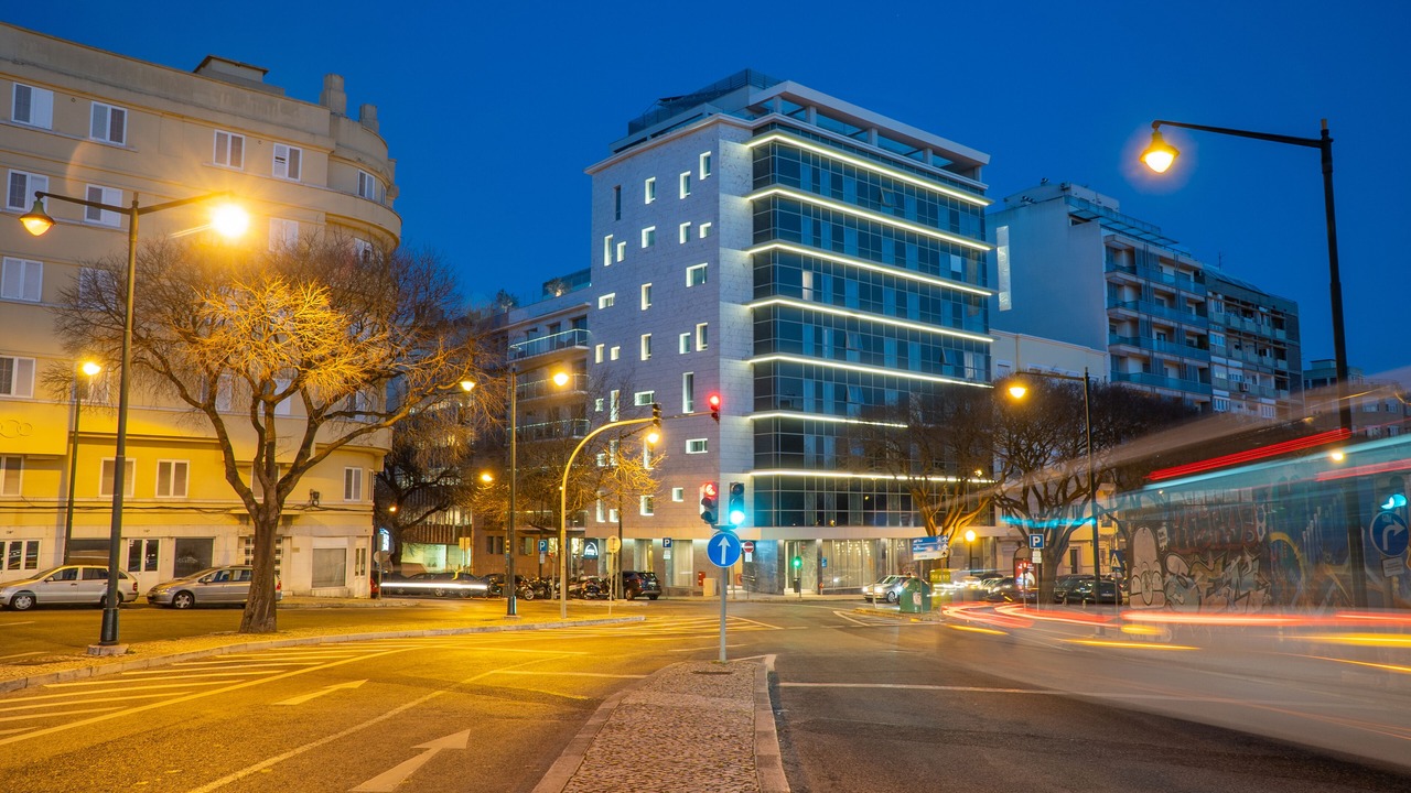 Photo of Buildings in Lisbon Old Town