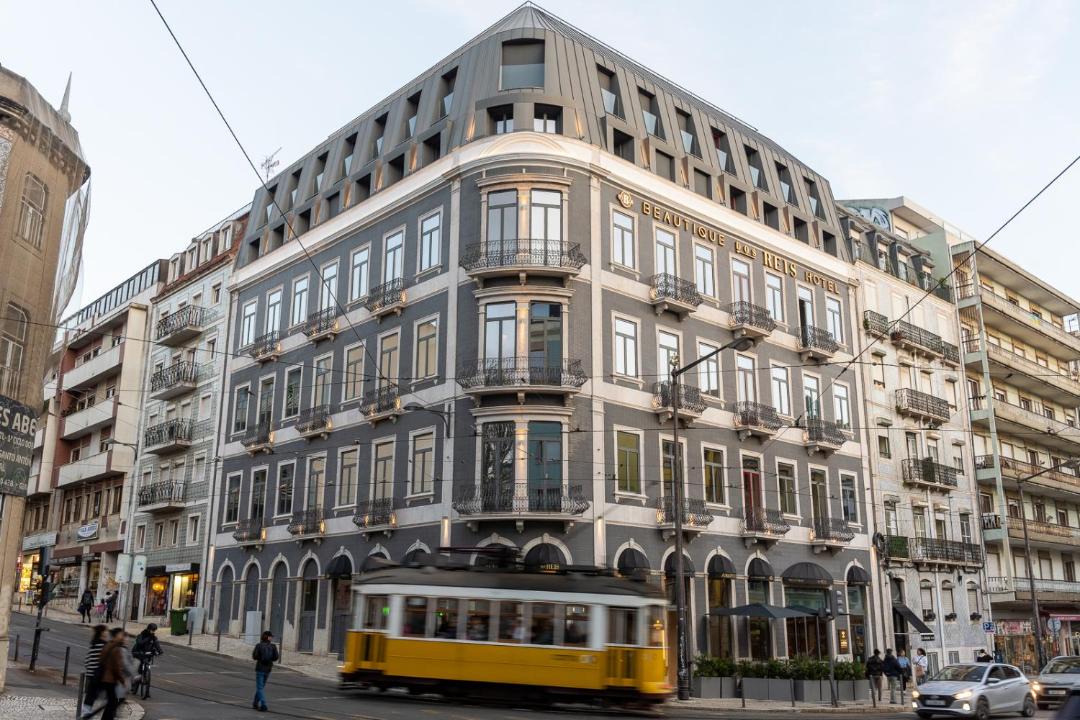 Photo of Buildings in Lisbon Old Town