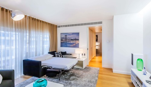 Suite, 1 Double Bed with Sofa bed