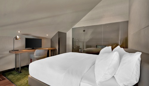 Family Room, 1 King Bed with Sofa bed
