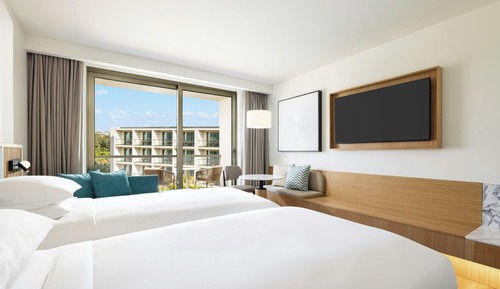 Deluxe Room, 2 Twin Beds, Resort View (Balcony)