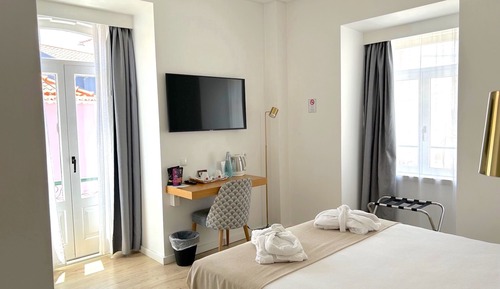City Double Room, 1 Double Bed, Balcony, Garden Area