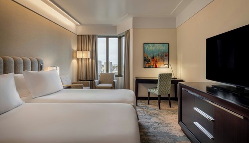 Standard Room, 2 Twin Beds (High Floor)