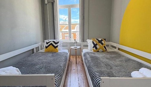 Twin Room, Shared Bathroom