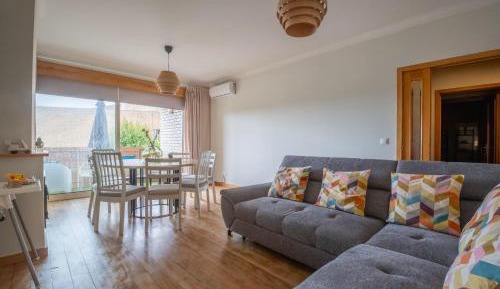 Three-Bedroom Apartment with Balcony