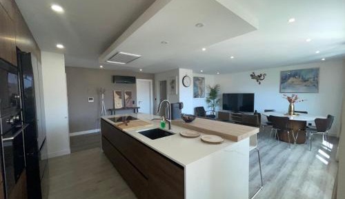 Three-Bedroom Apartment with Balcony