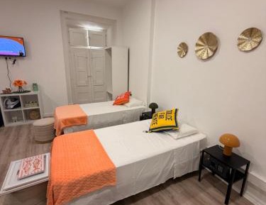 Family Room with Shared Bathroom