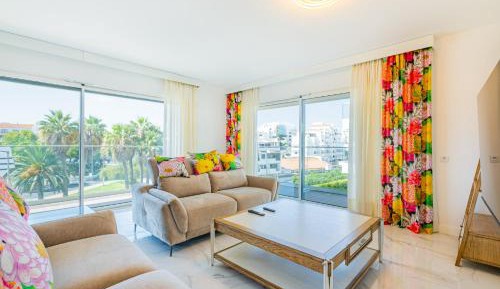 Three-Bedroom Premium Apartment with Balcony