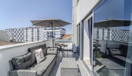 Apartment with View and Balcony