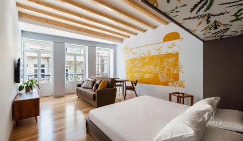 Studio with Balcony