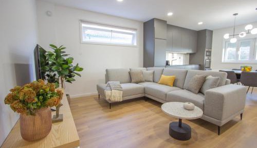 Three-Bedroom House with Parking ( Ground Floor )