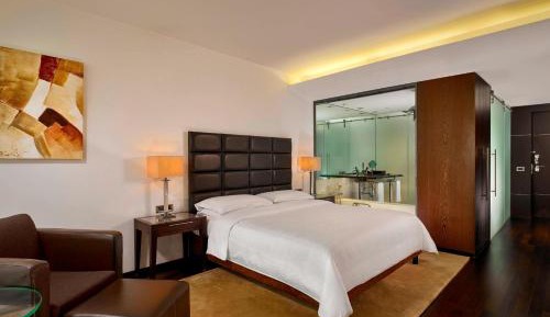 Club, Club Lounge and Spa access level, Guest room, 1 Queen
