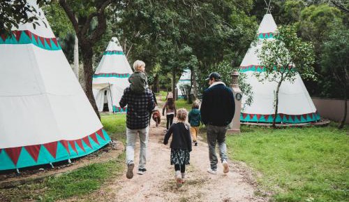 Double Tepee Tent