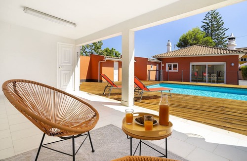 Cascais Villa | Poolside Paradise: Your Dream Retreat In Cascais W/S-Pool, Gym And Parking