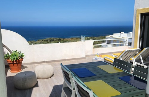 Mafra Apartment | Fantastic TopFloor Apartment Ericeira Beach, Swimming pool, Terraced Seaview