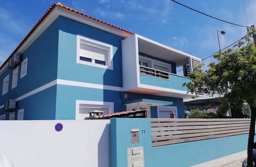 Costa de Caparica Apartment | Lisbon Beach Apartments 7. Beach 5 minutes -terrace-barbecue-pets allowed-wifi