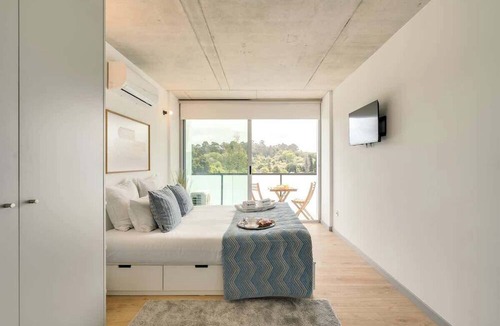 Vila Nova de Gaia Apartment | Balcony 2BRs with Pool & Parking by HostWise