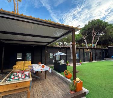Charneca de Caparica e Sobreda Cabin | Surf Camp Ecológico