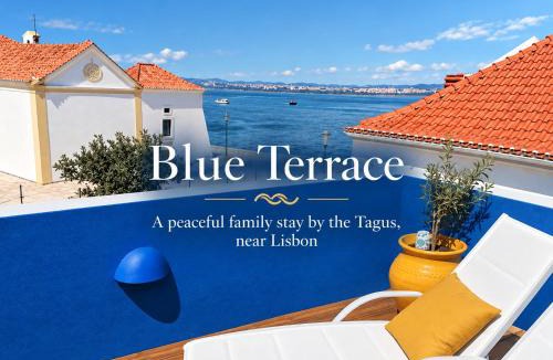 Alcochete Apartment | Blue Terrace Perfeito para famílias junto ao Tejo e Lisboa